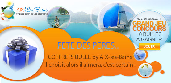 Les COFFRETS BULLE by AIX les Bains